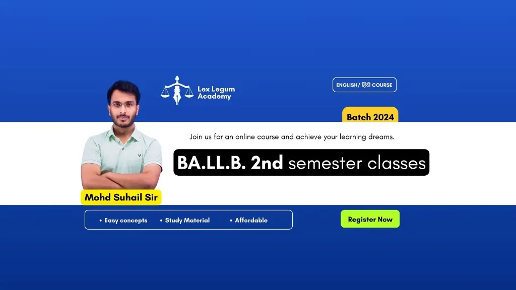 BALLB 2nd Semester